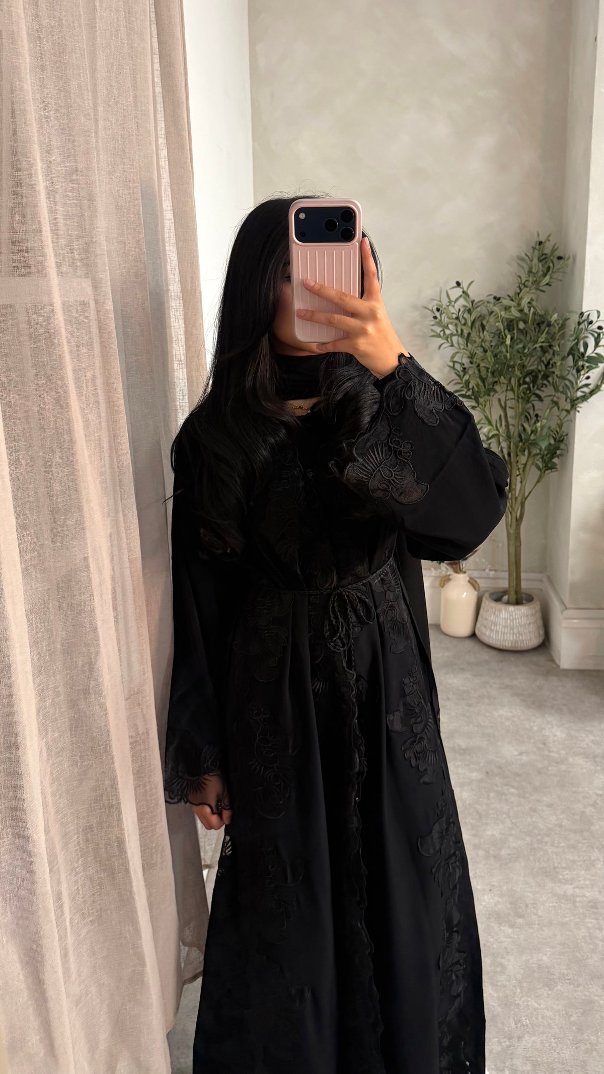 The Noir Abaya