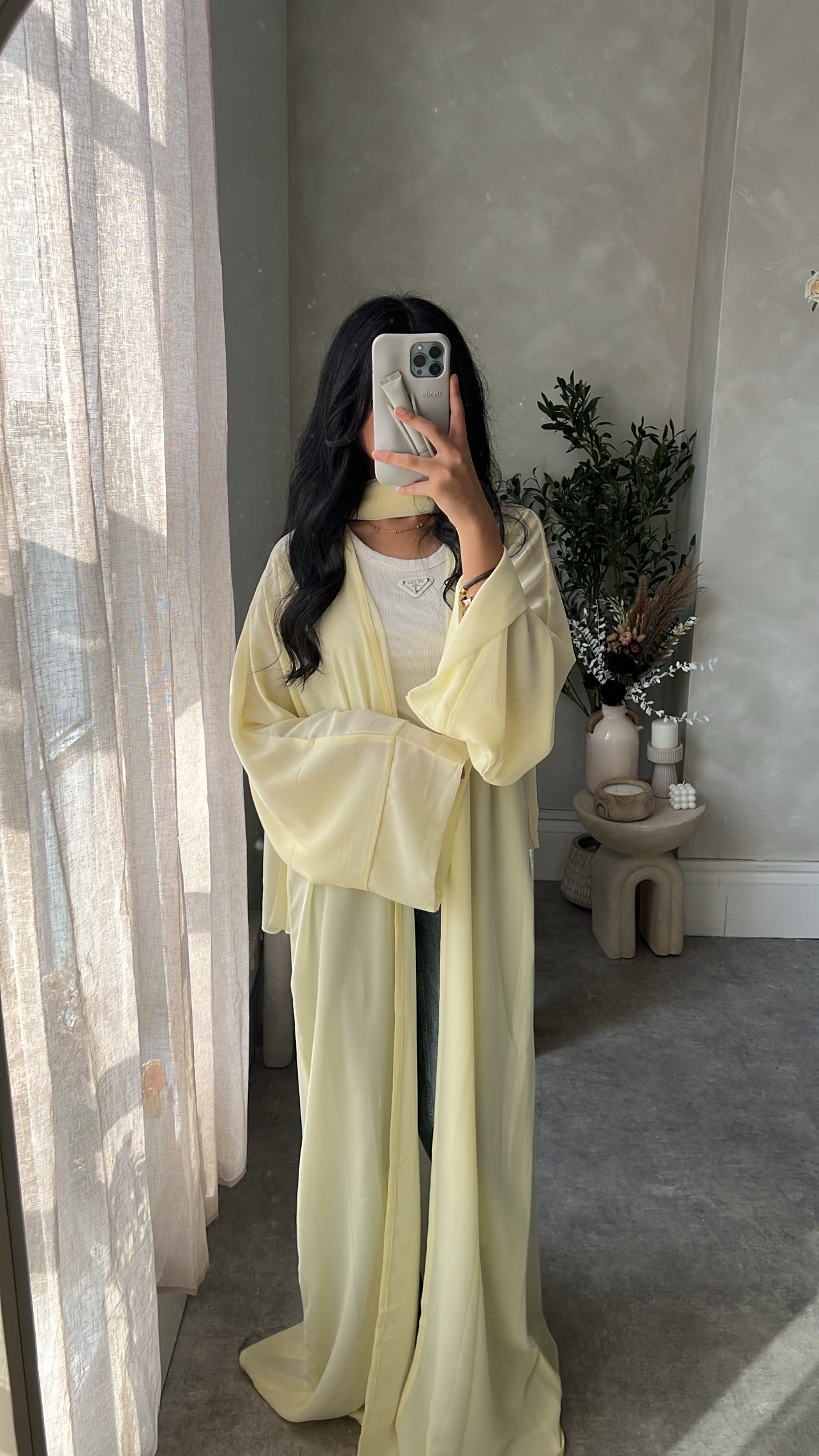 Abaya Atelier - Chiffon Open Abaya’s