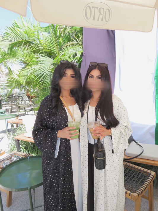 Polka Dot Abaya