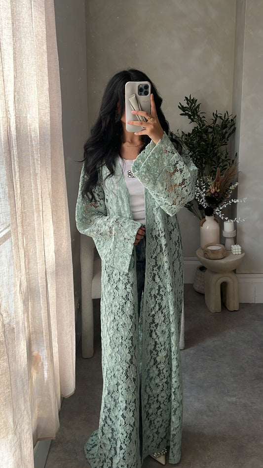 Abaya Atelier - Lace Overcoat Kimono’s