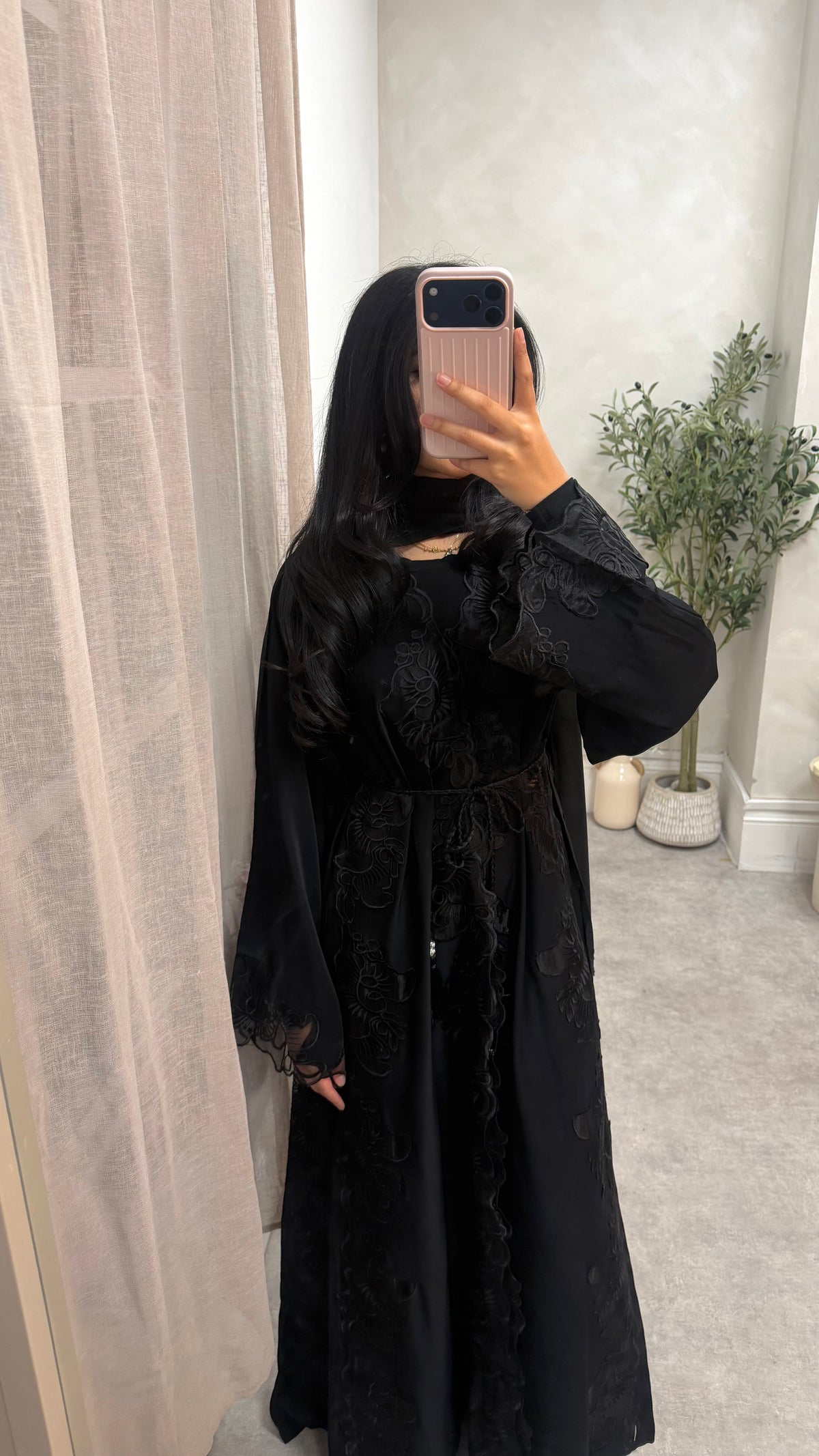 The Noir Abaya